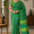 Green  Handloom Cotton Saree DC3685