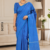 Blue Handloom Cotton Saree DC3711