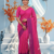 Pink  Handloom Cotton Saree DC3718