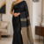 Black Handloom Silk Saree JS3788