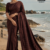 Chocolate Brown  Handloom Silk Saree JS3854