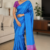 Royal Blue   Handloom Silk Saree JS3857