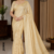 Golden Beige  Handloom Silk Saree JS3900