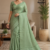 Soft pastel Sage Green Handloom Silk Saree JS3922