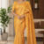 Golden Mustard  Handloom Silk Saree JS3947