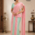 Pastel Pink Handloom Silk Saree JS4368