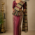 Beige  Handloom Silk Saree JS4407