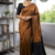 Copper-Brown  Handloom Silk Saree JS4411