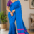 Royal Blue Handloom Silk Saree JS4416