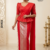 Red Handloom Silk Saree JS4433
