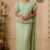 Pastel Mint Green Handloom Silk Saree JS4444