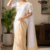 White Handloom Silk Saree JS4484
