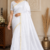 White Handloom Silk Saree JS4486