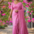 Pink Handloom Silk Saree JS3740