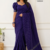 Purple Handloom Cotton Saree BC1214