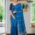 Royal Blue Handloom cotton Saree BC1260