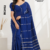 Royal Blue Handloom Cotton Saree BC1402