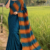 Deep Teal Blue Handloom Cotton Saree BC1561
