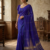Royal Blue Handloom Cotton Saree BC1803