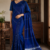 Deep Blue Handloom Cotton Saree BC1805