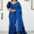 Blue  Handloom Cotton  Saree BC2128