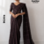 Deep Coffee Brown Handloom Cotton Saree BC2478