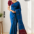 Blue Handloom Cotton  Saree BC2507