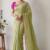 Light Pistachio Green Handloom Cotton Saree DC3742