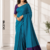Blue  Handloom Cotton Saree DC3748