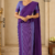Purple Handloom Cotton Saree DC3753