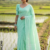 Mint Green   Handloom Cotton Saree DC3760