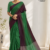 Emerald Green Handloom Cotton Saree DC3764