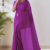 Royal Purple Handloom Cotton Saree DC3776