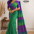 Green Handloom Cotton Saree DC3777