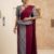 Red  Handloom Cotton Saree DC3785