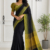 Black Handloom Cotton Saree DC3820
