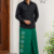 Green SAPTA Handloom  Embroidery Cotton Sarong EMSA2026