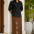 Brown SAPTA Handloom  Embroidery Cotton Sarong EMSA2032