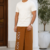 Brown Handloom  Embroidery Cotton Sarong EMSA2043