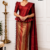 Red Handloom Silk Saree ES1184