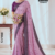 Pink  Indian Wedding Saree GAN068