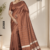 Brown Handloom Silk Saree JS3668