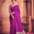 Magenta  Handloom Silk Saree JS3763