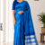 Blue  Handloom Silk Saree JS3912