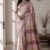 blush Pink  Handloom Silk Saree JS3957
