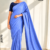 Periwinkle Blue Handloom Silk Saree JS3970