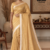 Golden-Yellow Handloom Silk Saree JS3988