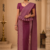 Dusty Mauve Handloom Silk Saree JS4383
