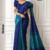 Royal Blue Handloom Silk Saree JS4616