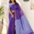 Purple  Handloom Silk Saree JS4449